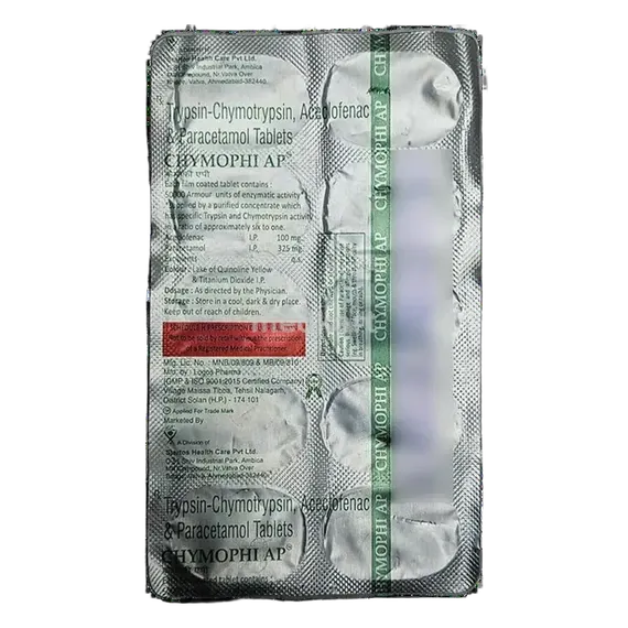 chymophi ap tablet 10's